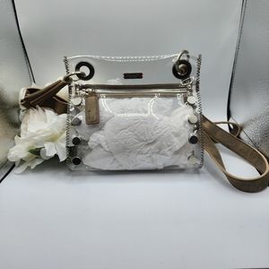 Hammitt Tony Clear Stadium Crossbody Bag